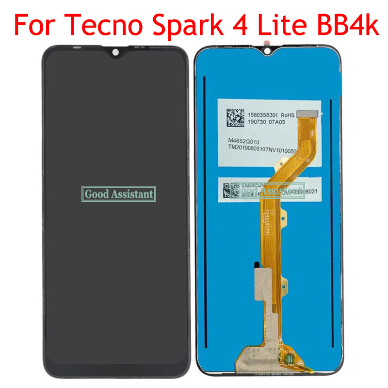 Tecno Spark 4 Lite BB4k KC8S LCD ÷ ġ ..